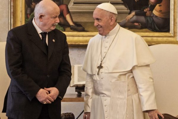 Pope Francis receives the Grand Master in Audience